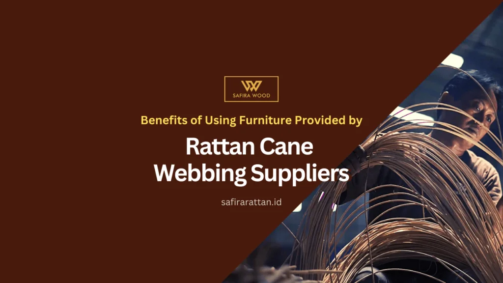 Benefits of Using Furniture Provided by Rattan Cane Webbing Suppliers (1)